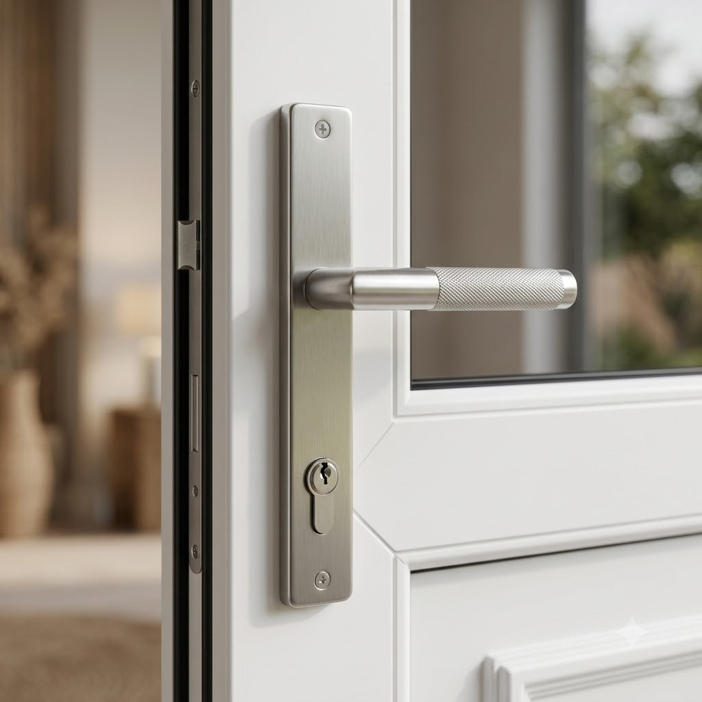 Lever Multipoint Door Handles - 92mm PZ Sprung 212mm Screw Centres (LEAD TIME: 2-3 DAYS)