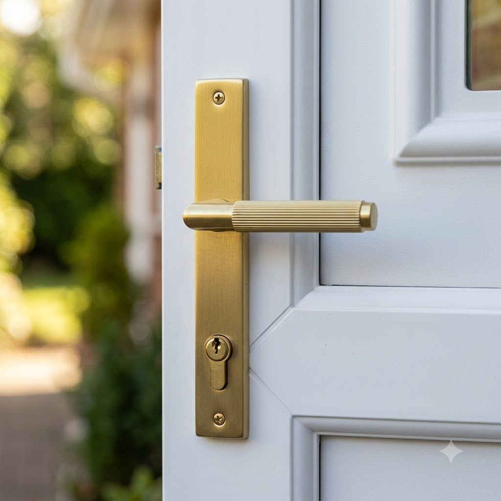 Lever Multipoint Door Handles - 92mm PZ Sprung 212mm Screw Centres (LEAD TIME: 2-3 DAYS)