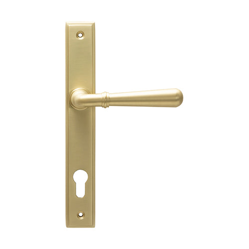 Newbury Lever Multipoint Door Handles - 92mm PZ Sprung 212mm Screw Centres (LEAD TIME: 2-3 DAYS)