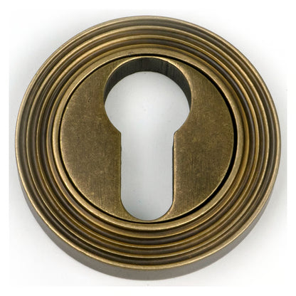 Round Euro Escutcheon - Beehive (LEAD TIME: 2-3 DAYS)
