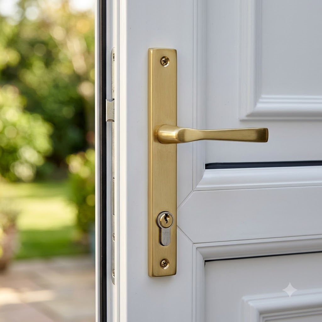 Lever Multipoint Door Handles - 92mm PZ Sprung 212mm Screw Centres (LEAD TIME: 2-3 DAYS)
