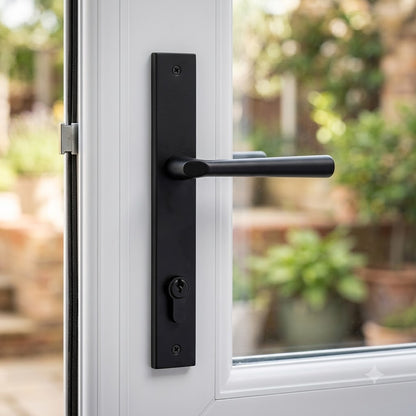 Lever Multipoint Door Handles - 92mm PZ Sprung 212mm Screw Centres (LEAD TIME: 2-3 DAYS)