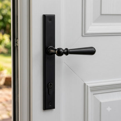 Newbury Lever Multipoint Door Handles - 92mm PZ Sprung 212mm Screw Centres (LEAD TIME: 2-3 DAYS)