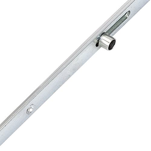 Latch Deadbolt 2 Rollers 2 Hooks Key Wind Operated Multipoint Door Lock (top hook to spindle = 730mm)