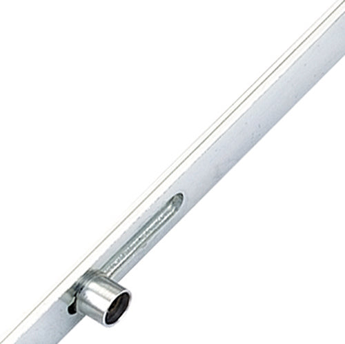 Latch Deadbolt 2 Rollers 2 Hooks Key Wind Operated Multipoint Door Lock (top hook to spindle = 730mm)