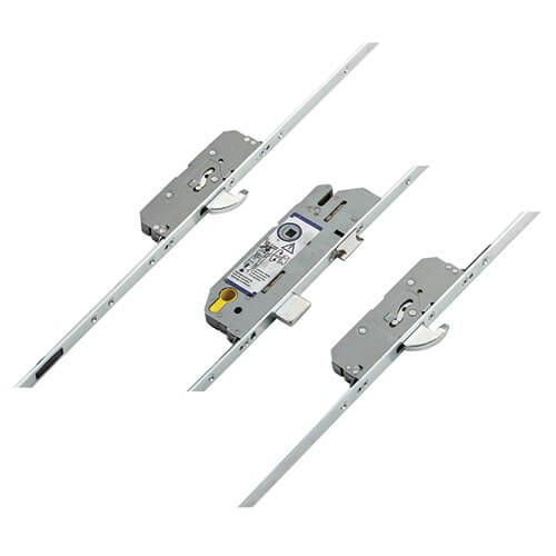 855 Type 4 Latch Deadbolt 2 Hooks Key Wind Operated Multipoint Door Lock