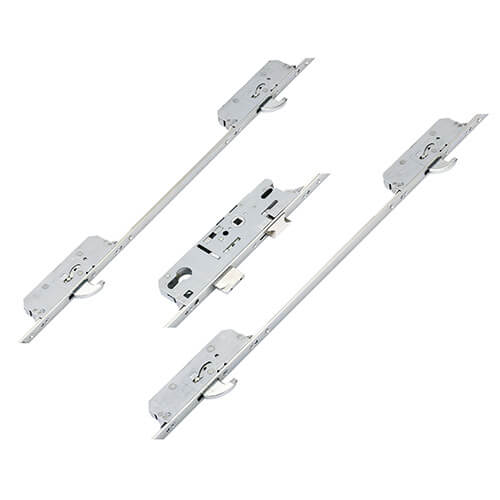 856 Type 4 Latch Deadbolt 4 Hooks Lift Lever Multipoint Door Lock