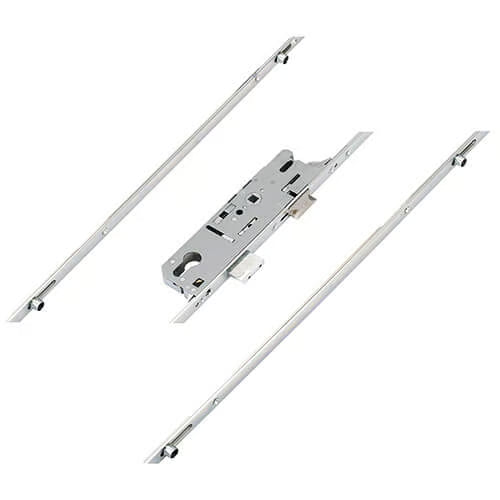 859 Type 1 Latch Deadbolt 4 Rollers Split Spindle Multipoint Door Lock