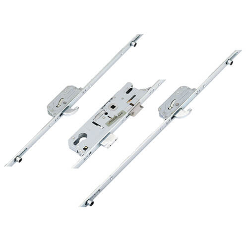 859 Type 19 Latch Deadbolt 4 Rollers 2 Hooks Split Spindle Multipoint Door Lock