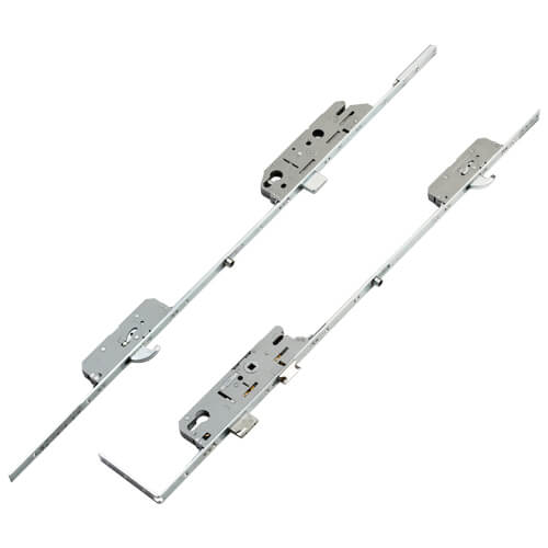 Stable Door Lock Bottom Section Deadbolt 1 Hook 1 Roller Lift Lever