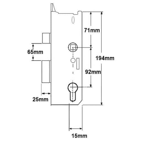 Genuine Multipoint Gearbox - With Pre-Fitted Ball Bearing, Spring, and Screw - Lift Lever