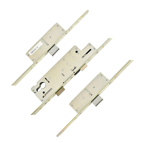 Key Wind Latch 3 Deadbolts Multipoint Door Lock