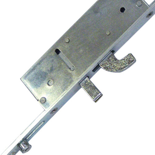 XL Latch 3 Hooks 2 Anti Lift Pins 2 Rollers Multipoint Door Lock - Option 1 (top hook to spindle = 518mm)