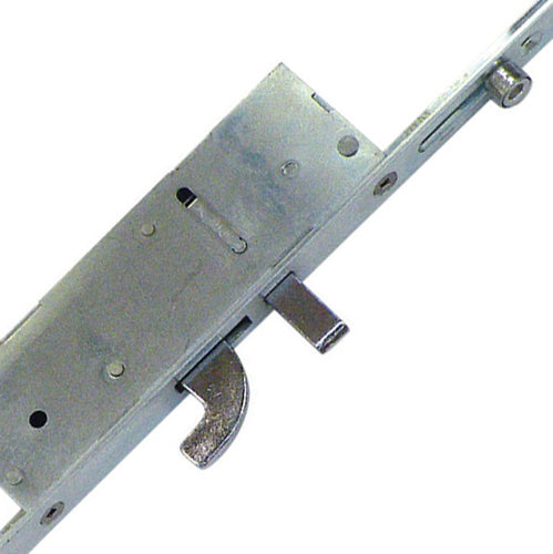 XL Latch 3 Hooks 2 Anti Lift Pins 2 Rollers Multipoint Door Lock - Option 1 (top hook to spindle = 518mm)