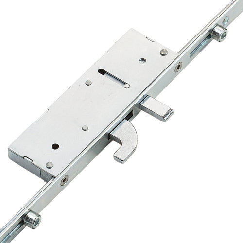 XL Latch 3 Hooks 2 Anti-Lift Pins 4 Rollers Multipoint Door Lock (top hook to spindle = 721mm)