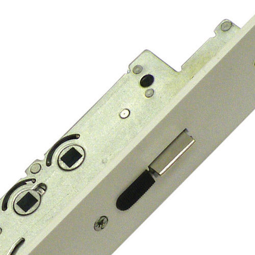 XL Latch 3 Hooks 2 Anti Lift Pins Flat 44mm White Faceplate Double Spindle Multipoint Door Lock