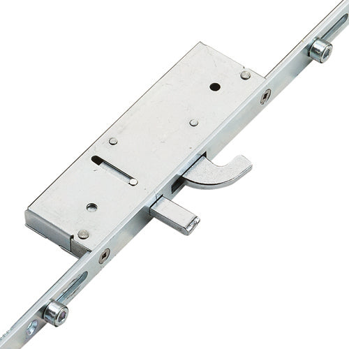 XL Latch 3 Hooks 2 Anti-Lift Pins 4 Rollers Multipoint Door Lock (top hook to spindle = 630mm)
