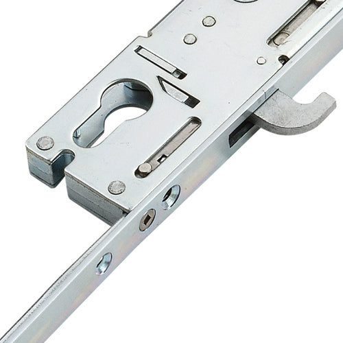 XL Latch 3 Hooks 2 Anti-Lift Pins 4 Rollers Multipoint Door Lock (top hook to spindle = 630mm)