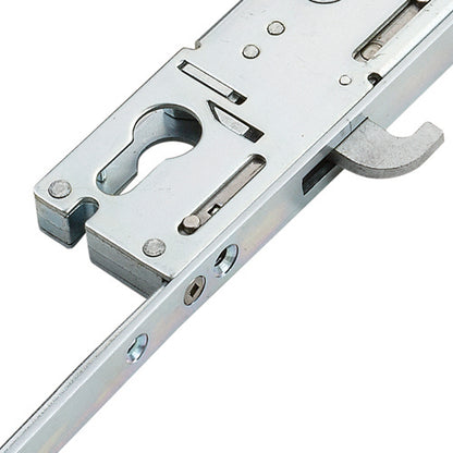 XL Latch 3 Hooks 2 Anti-Lift Pins 4 Rollers Multipoint Door Lock (top hook to spindle = 630mm)