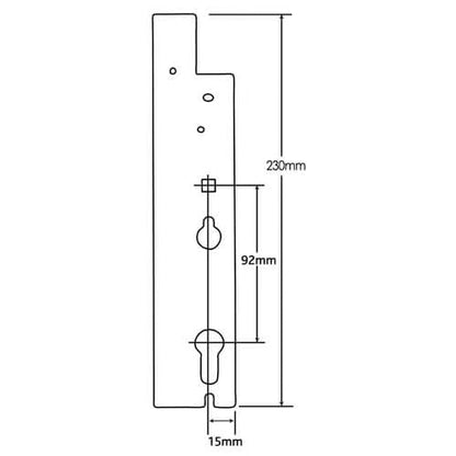XL Passive Genuine Multipoint Gearbox - Lift Lever