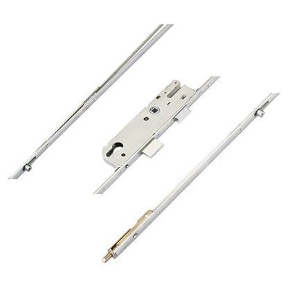 Latch Deadbolt 2 Rollers Bottom Shootbolt Lift Lever Multipoint Door Lock