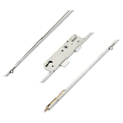 Latch Deadbolt 2 Rollers Bottom Shootbolt Lift Lever Multipoint Door Lock