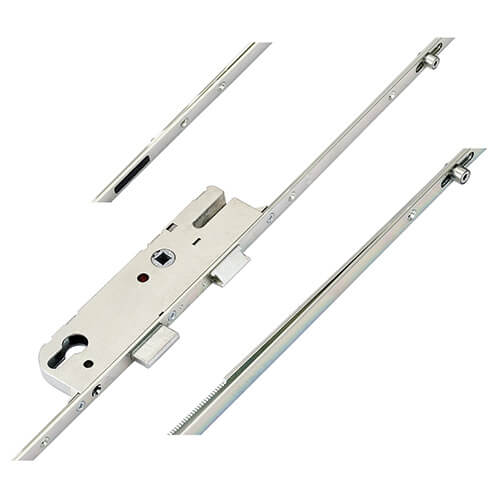 Latch Deadbolt 2 Rollers Lift Lever Multipoint Door Lock