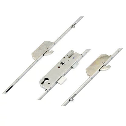 Latch Deadbolt 2 Hooks 2 Outboard Rollers Split Spindle Multipoint Door Lock (top hook to spindle = 440mm)