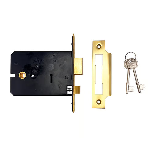 G3011/G3012 3 Lever Horizontal Mortice Sashlock