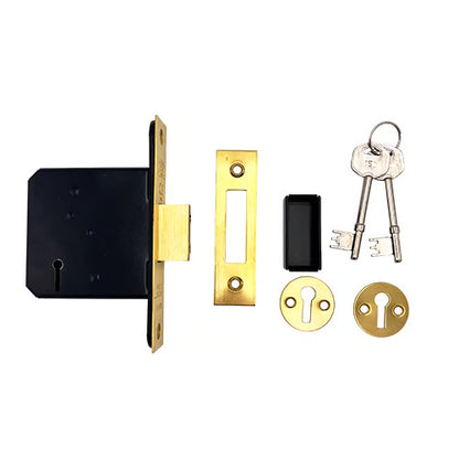 G5004 Non British Standard 5 Lever Mortice Deadlock