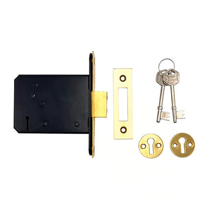 G5004 Non British Standard 5 Lever Mortice Deadlock