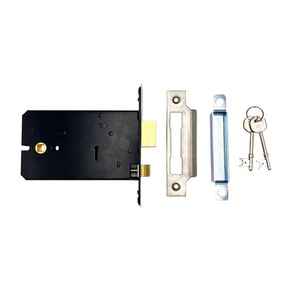 G5011/G5012 Horizontal Non British Standard 5 Lever Mortice Sashlock