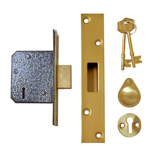 G5054 British Standard 5 Lever Mortice Deadlock