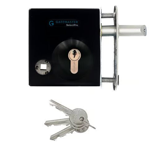 Bolt on Gate Lever Operated Deadlocking Latch - Suits 40mm - 60mm Box Sections