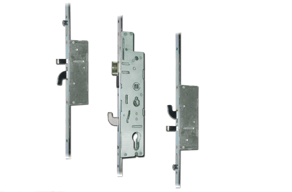 XL Lever Operated Latch & Hookbolt - 2 Hook, 2 Anti-Lift & 2 Roller