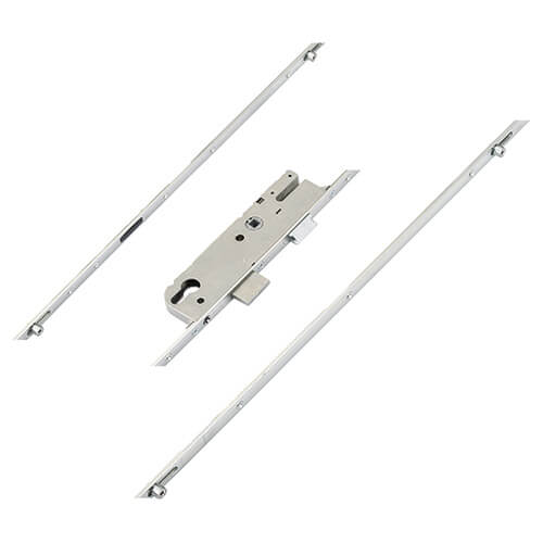 Europa Compact Latch Deadbolt 4 Rollers Lift Lever Multipoint Door Lock