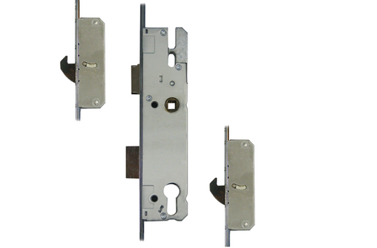 Lever Operated Latch & Deadbolt Short Version - 2 Hook