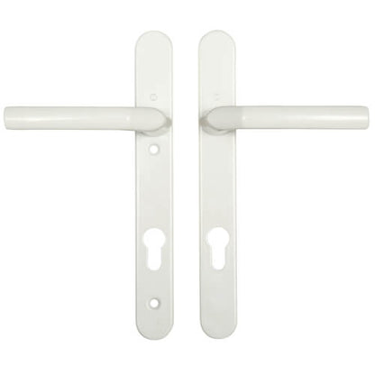 Birmingham Lever Lever UPVC Multipoint Door Handles - 92mm PZ Sprung 122mm Screw Centres