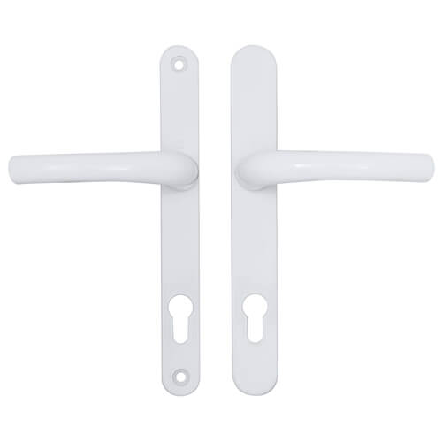 Tokyo Lever Lever UPVC Multipoint Door Handles - 92mm PZ Sprung 215mm Screw Centres
