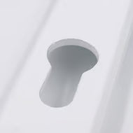 Atlanta Lever Moveable Pad UPVC Multipoint Door Handles - 92mm/62mm PZ Sprung 215mm Screw Centres