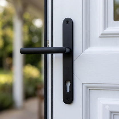 Lever UPVC Multipoint Door Handles - 92mm PZ 215mm Screw Centres