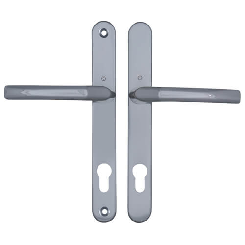 Lever UPVC Multipoint Door Handles - 92mm PZ 215mm Screw Centres