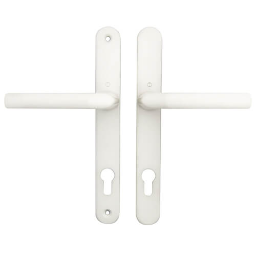 Lever UPVC Multipoint Door Handles - 92mm PZ 215mm Screw Centres
