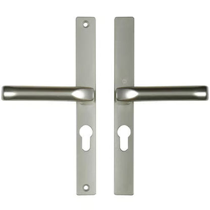 London Lever Lever UPVC Multipoint Door Handles - 48mm PZ Sprung 215mm Screw Centres