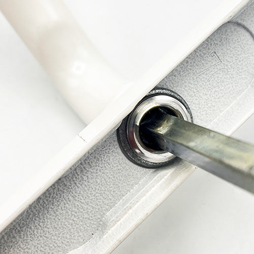 Lever UPVC Multipoint Door Handles - 70mm PZ Unsprung 215mm Screw Centres