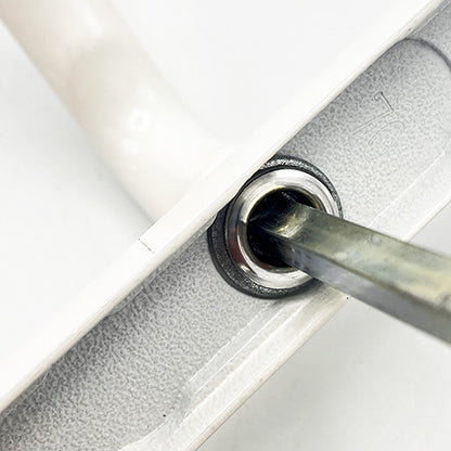 Lever UPVC Multipoint Door Handles - 70mm PZ Unsprung 215mm Screw Centres