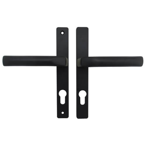 Lever UPVC Multipoint Door Handles - 70mm PZ Unsprung 180mm Screw Centres