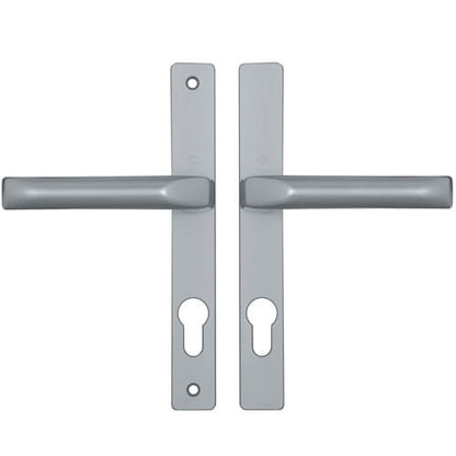 Lever UPVC Multipoint Door Handles - 70mm PZ Unsprung 180mm Screw Centres