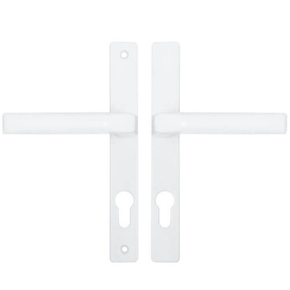 Lever UPVC Multipoint Door Handles - 70mm PZ Unsprung 180mm Screw Centres