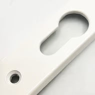 Lever UPVC Multipoint Door Handles - 70mm PZ Unsprung 180mm Screw Centres
